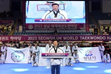지구촌 태권도 가족 한자리에…성남서 세계태권도 한마당