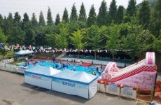 [김해소식] 장유1동 자원 순환시설에 주말 물놀이장 개장