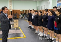 신경호 교육감, 강원체육중·고교 격려 방문