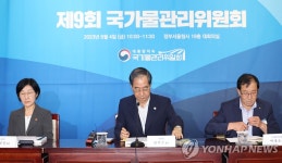 국가물관리위원회 참석한 한덕수 총리