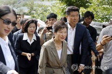 구미 찾은 박근혜 전 대통령