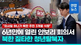 [영상] 탈북 청년, 안보리서 북한 인권침해 고발 독재 영원할 수 없다