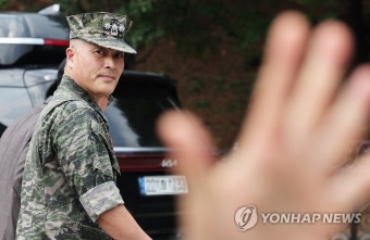 징계위원회 출석하는 박정훈 전 해병대 수사단장