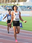 나마디 조엘진, 한국 육상 남자 고등부 100ｍ 신기록…10초36(종합)