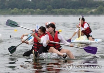 열심히 노 젓기