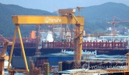 한화오션 대형 크레인