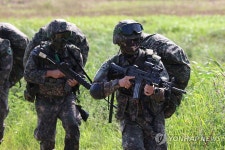 작전 지역 도착한 장병들