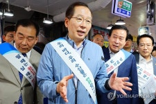 목포 청호시장 방문한 조승환 장관