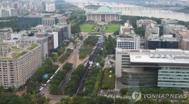 의사당대로 가득 메운 추모 집회 참가자들