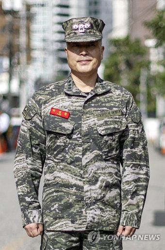 조사 받기 위해 군 검찰 출석하는 박정훈 전 수사단장