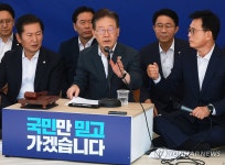 발언하는 이재명 대표