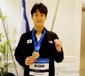 김준우, 세계주니어선수권 자유형 1,500ｍ 은메달