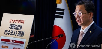 권익위, 선관위 채용 비리 전수조사 결과 발표