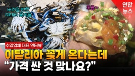 [영상] 이탈리아 골칫거리 푸른 꽃게, 한국 밥상 오르나? 대표 인터뷰