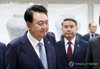 윤석열 대통령과 이종섭 국방부 장관