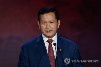 훈 마넷 캄보디아 총리, 첫 중국 방문…시진핑과 회담
