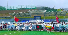 김해 외국인 미니 월드컵 개막