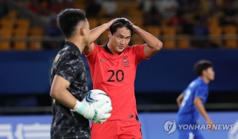 아쉬워하는 안재준