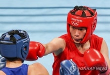 [아시안게임] 여자 복싱 남북대결 1차전서 임애지, 北방철미에 완패(종합)