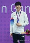 이주호, 항저우 배영 100m 동메달