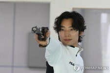 [아시안게임] 한국 사격, 남자 25ｍ 속사권총 단체전 은메달