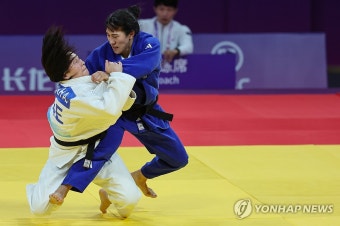 [아시안게임] 유도 이준환, 남자 81급 아쉬운 은메달…되치기에 당했다(종합)