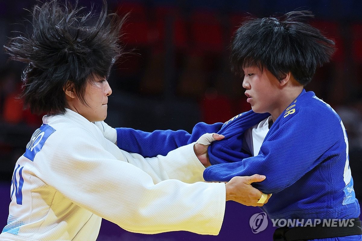 2024 파리올림픽, 북한 유도 선수 문성희 32강서 반칙에 패배 출전 종료