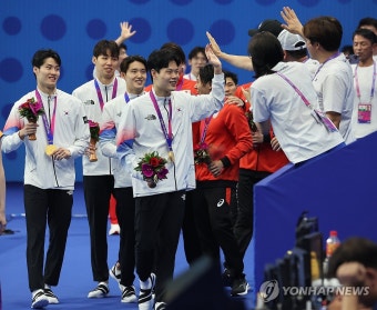 세계수영선수권대회 800m 계영 한국 대표팀, 결승 진출으로 메달 도전