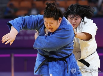 김하윤, 34년 만에 한국 여자 유도 최중량급 금메달 획득