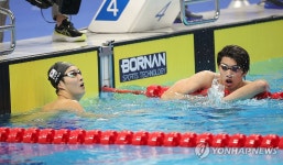 김우민, 남자 1500M 은메달