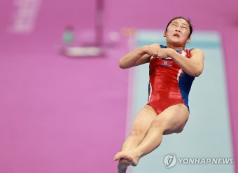 북한 두 번째 금메달 체조 안창옥