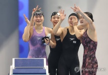 여자 계영 800m 자유형 동메달