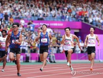 2025 아시아 육상 대회, 한국 남자 400m 계주팀 역사적 금메달 획득