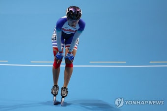 롤러스케이트 여자 3,000m 계주 은메달
