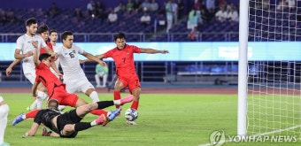 정우영, 전반 4분만에 첫 골