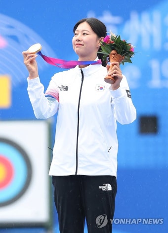임시현, 아시안게임 양궁 3관왕 달성