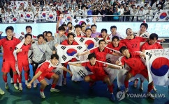 한국 축구, AG 3연패 달성