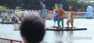 남강서 열리는 진주남강유등축제