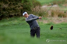 제네시스 챔피언십 3라운드, 트러블샷 처리하는 박상현