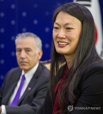 임명 뒤 한국 찾은 줄리 터너 미 북한 인권 특사