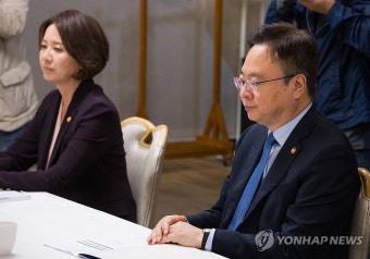 민생ㆍ물가 안정 관계 장관 회의 참석한 조규홍 복지부 장관