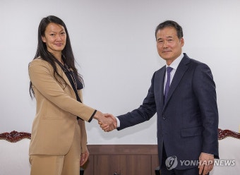 줄리 터너 미 북한 인권 특사 통일부 방문