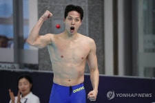 [전국체전] 수영 유망주 김영범, 생애 첫 한국기록 세웠는데…5분 만에 깨져