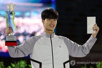 경기도, 2년 연속 전국체전 종합우승…MVP는 3회 연속 황선우