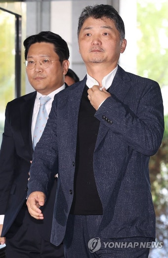 김범수 카카오 창업자, 금감원 출석