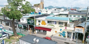 경남 고성공룡시장 옥상에 먹거리 즐기는 공룡포차 생긴다