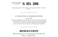 Resolution to designate Nov. 22 as Kimchi Day to be sent to House floor in Dec.