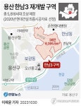 [그래픽] 용산 한남3 재개발 구역