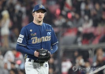 페디, PO 한 경기 최다 12K 위력투…6이닝 3피안타 1실점