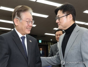 이재명 대표와 홍익표 원내대표